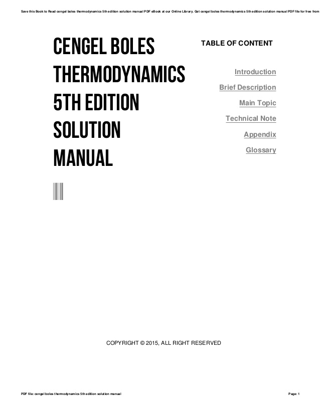 fundamentals of thermodynamics pdf 8th
